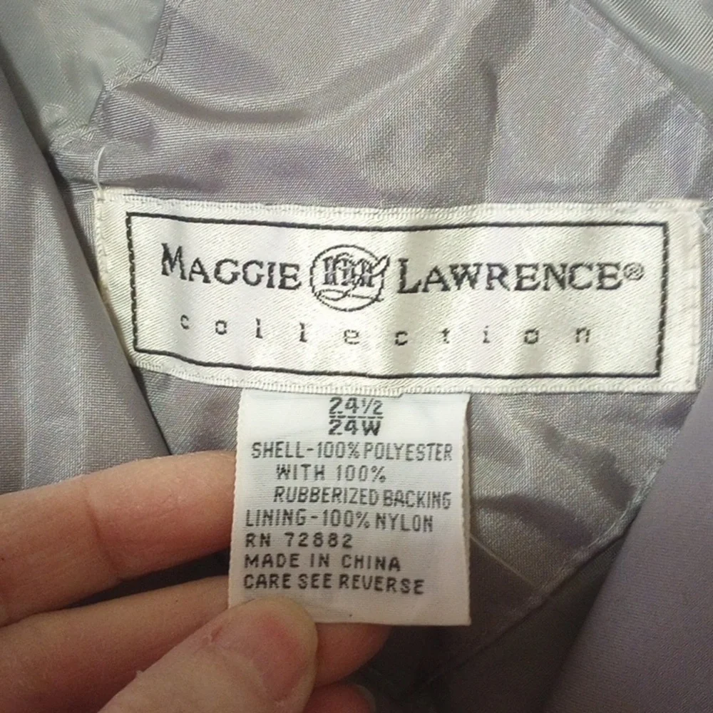 Plus Size Maggie Lawrence Trench Coat - Picture 4 of 9